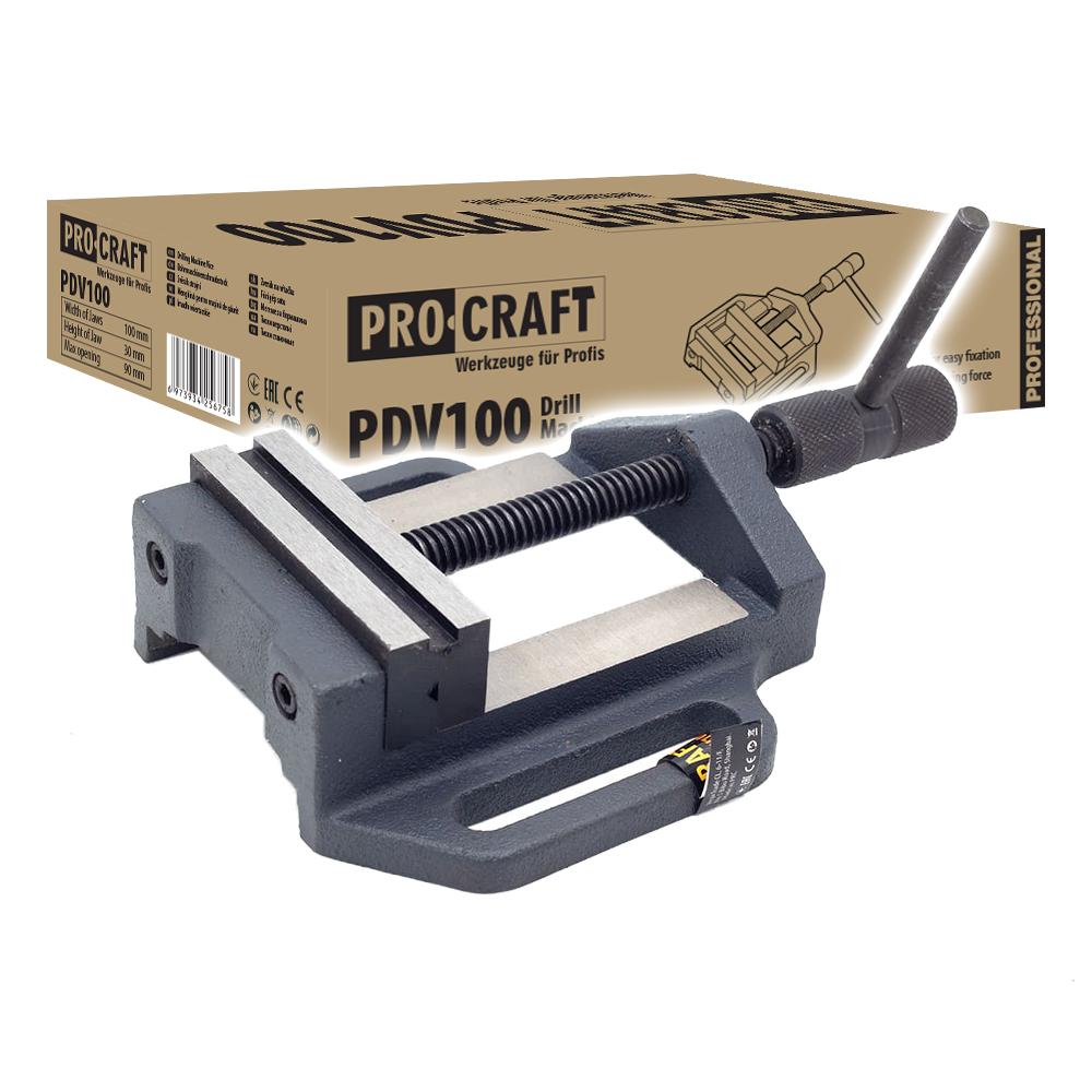 Svěrák pod vrtačku Procraft PDV100 | PDV100